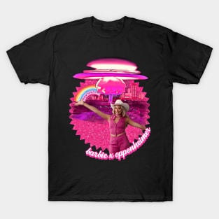 Barbie's Quantum Adventure with Oppenheimer T-Shirt